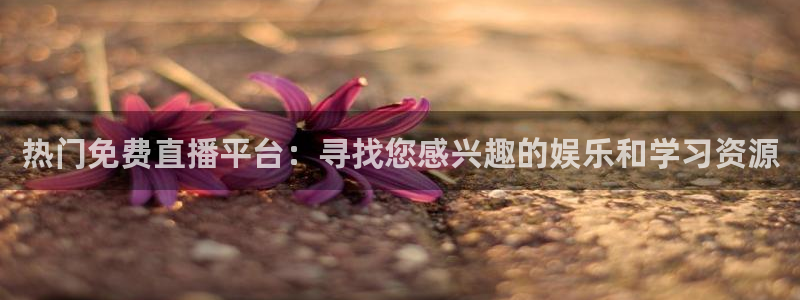 360体育直播吧：热门免费直播平台：寻找您感兴趣的娱乐和学习资源