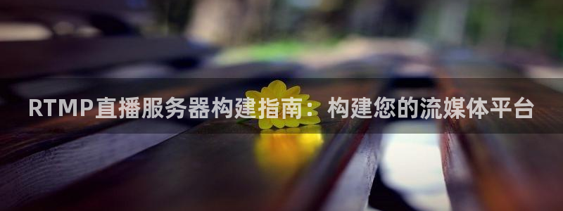 360五星体育在线直播：RTMP直播服务器构建指南：构建您的流媒体平台